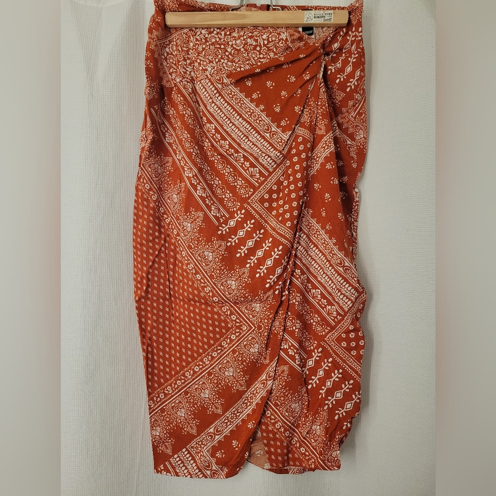 Windsor medium rust skirt